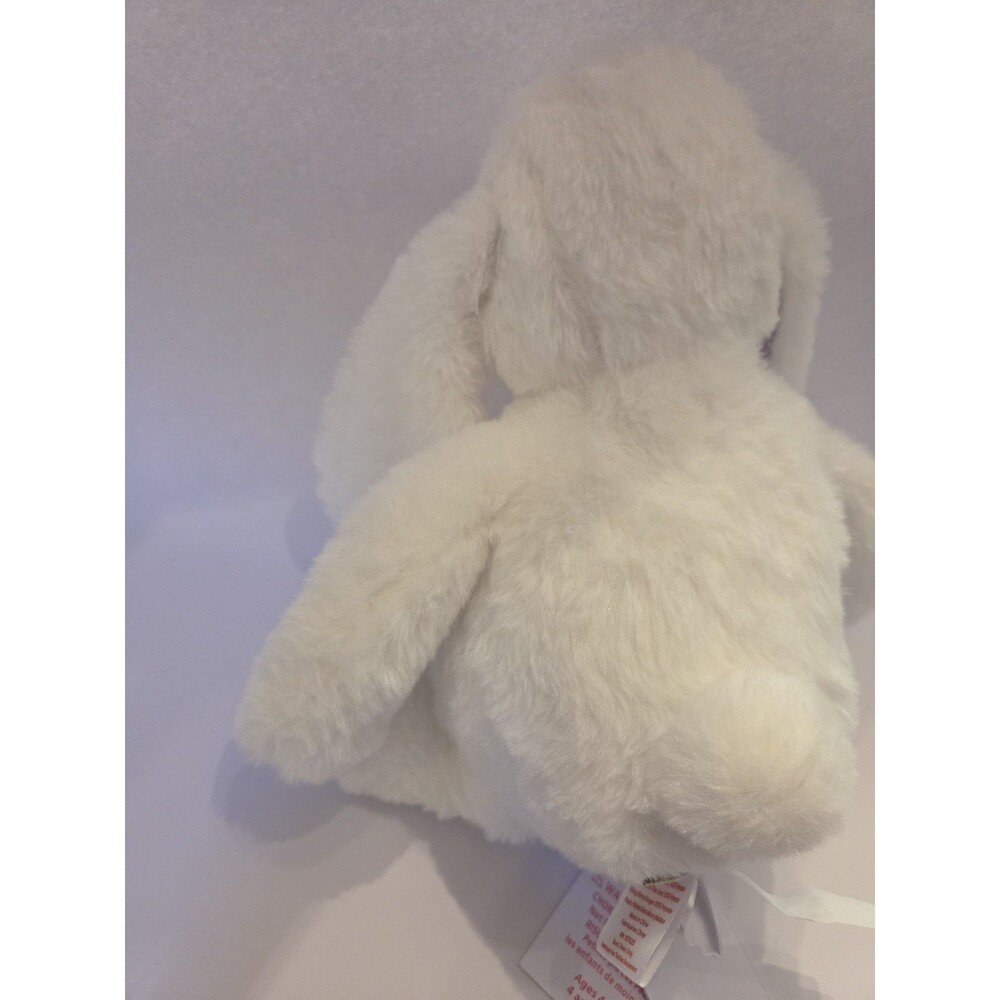 NWT Lilly Pulitzer Plush Bunny Rabbit Floral Ears Feet White Easter 9" - Picture 6 of 10